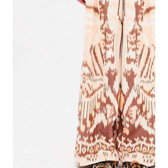 NEW ULLA JOHNSON cai mid rise pants in moonstone - Picture 3 of 3